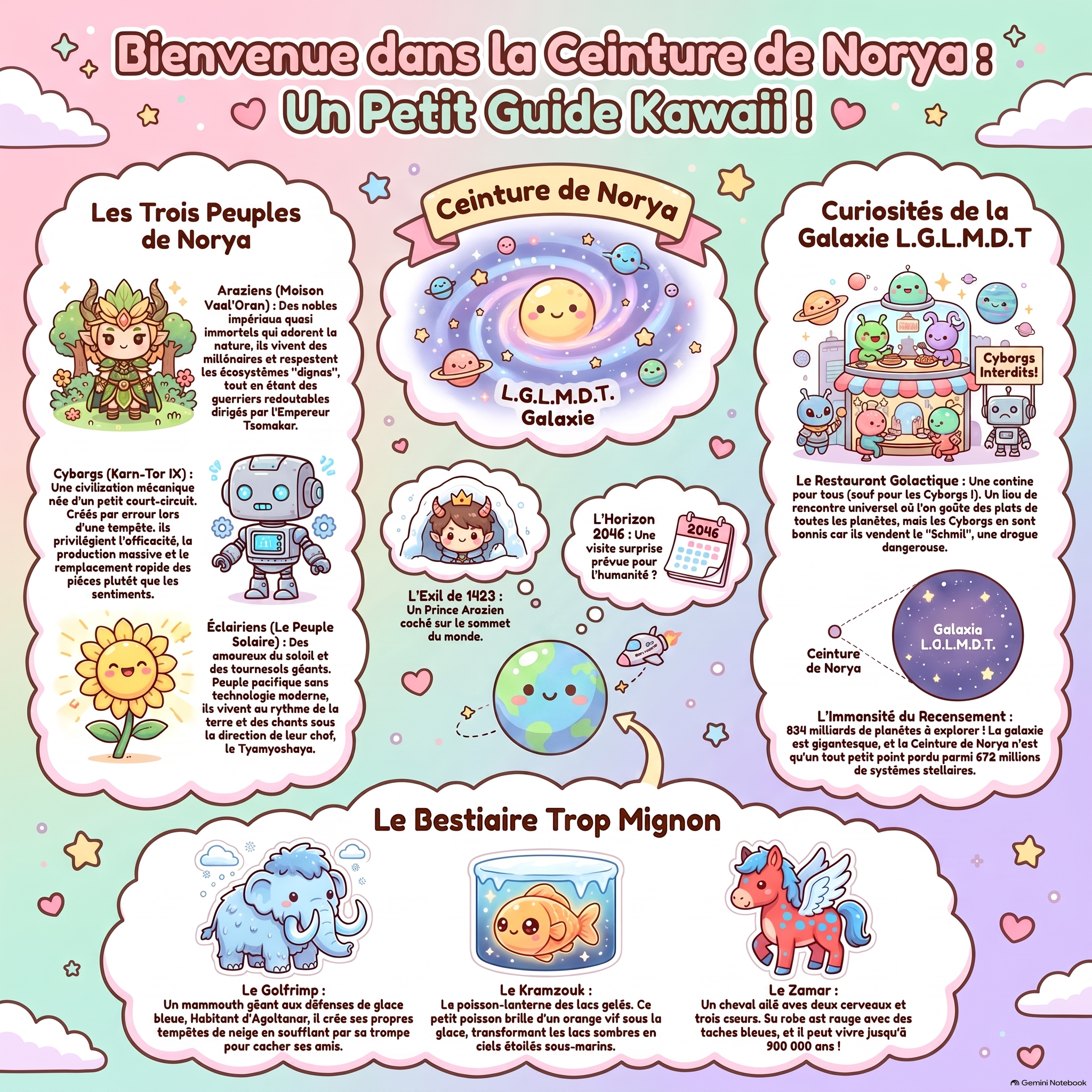 Guide Kawaii de la Ceinture de Norya